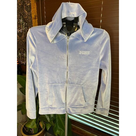 Pink Victoria Secret Velour Jacket - Picture 1 of 3